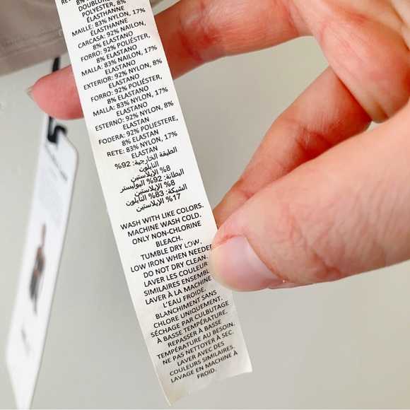 Alo Yoga • Real Tank Bra in Taupe - Picture 13 of 14